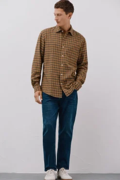 Camisa cuadros Tencel