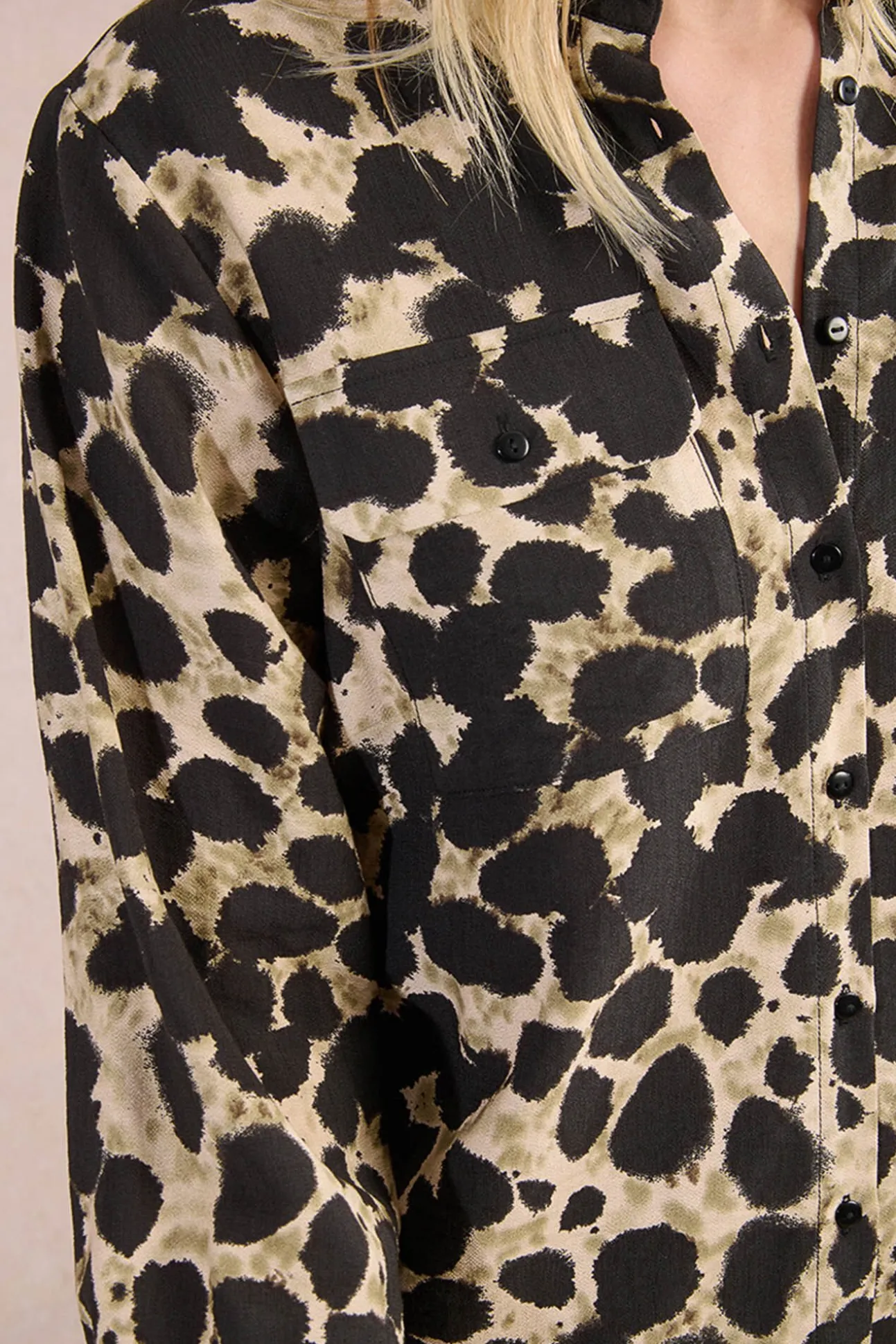 Camisa de manga larga con estampado