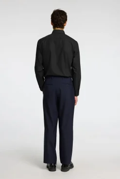 Camisa de manga larga de vestir 100% algodón