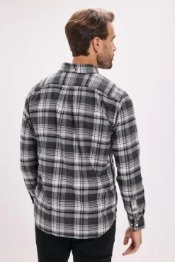 Camisa de manga larga franela