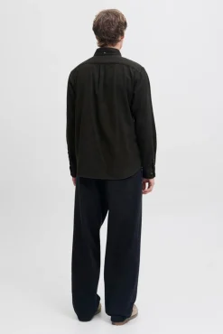 Camisa de manga larga franela