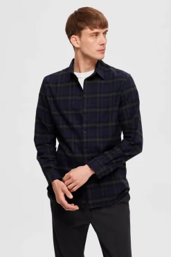 Camisa de manga larga slim fit