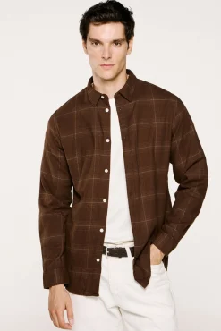 Camisa de manga larga slim fit