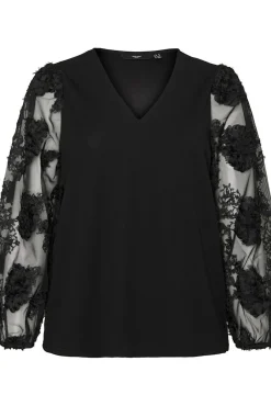 Camisa de manga larga talla grande