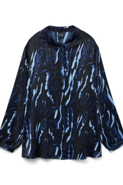 Camisa de manga larga talla grande