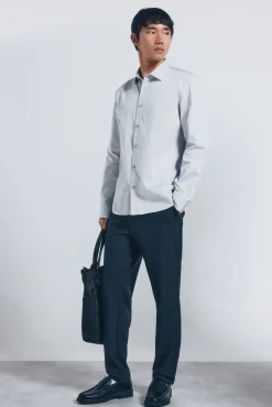 Camisa easy care estructura