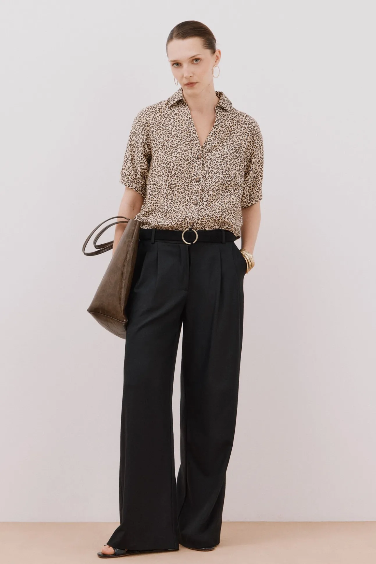 Camisa estampado animal