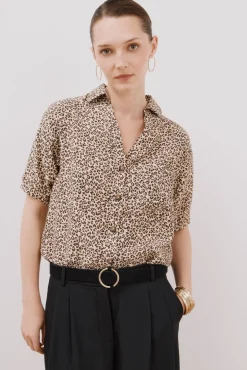 Camisa estampado animal