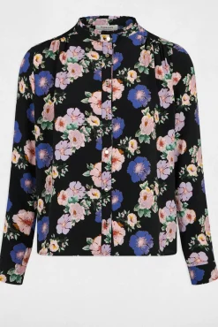 Camisa fluida estampada