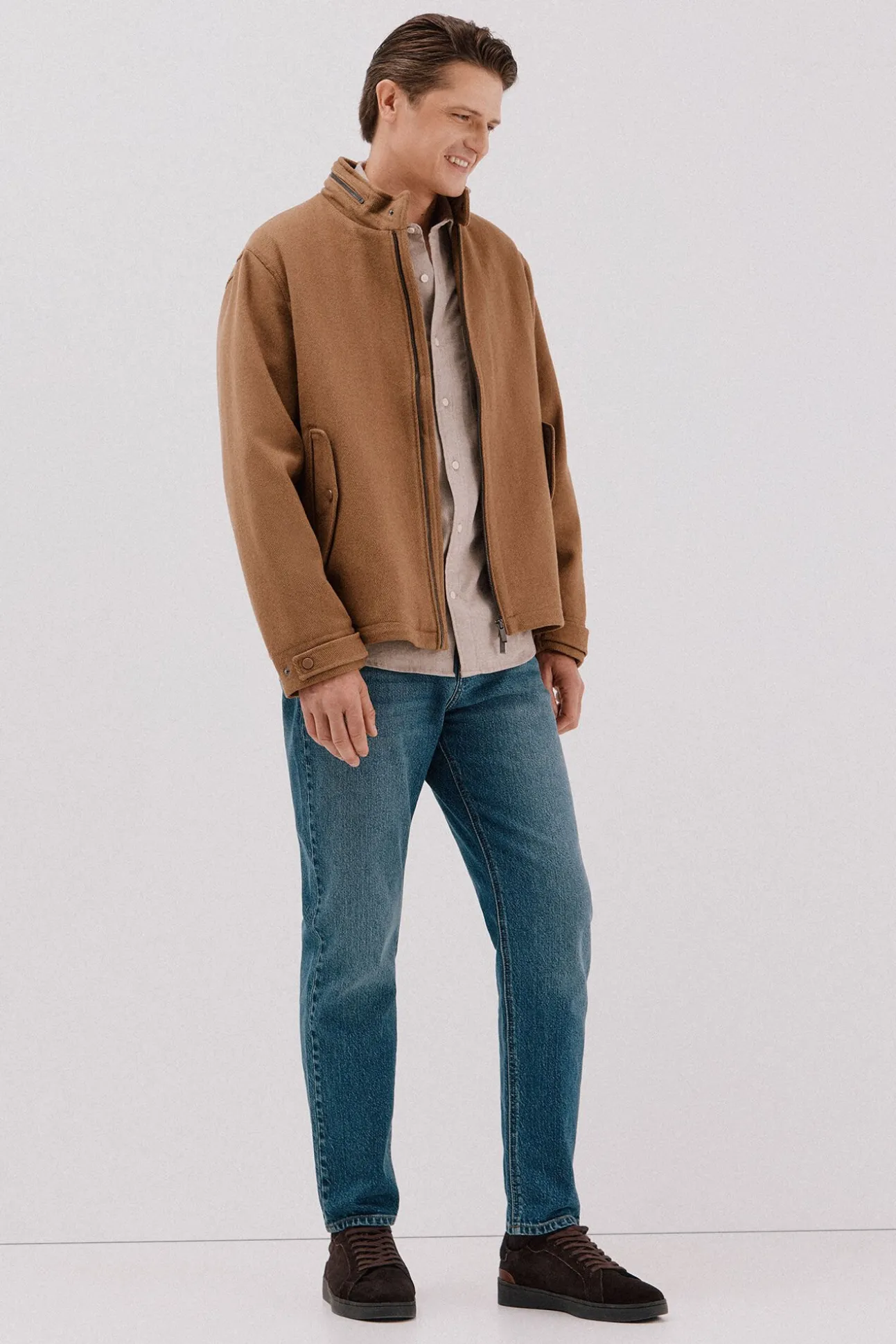 Camisa franela espiga