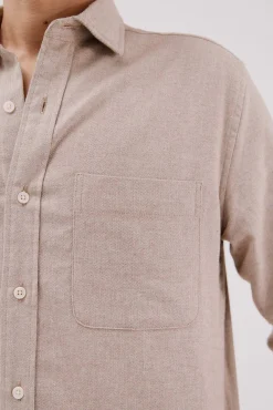 Camisa franela espiga