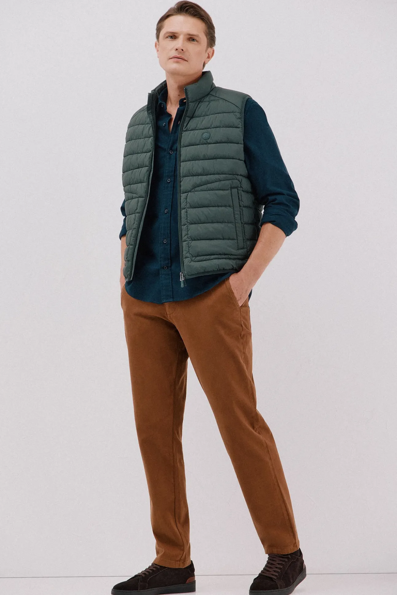 Camisa franela espiga