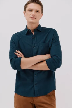 Camisa franela espiga