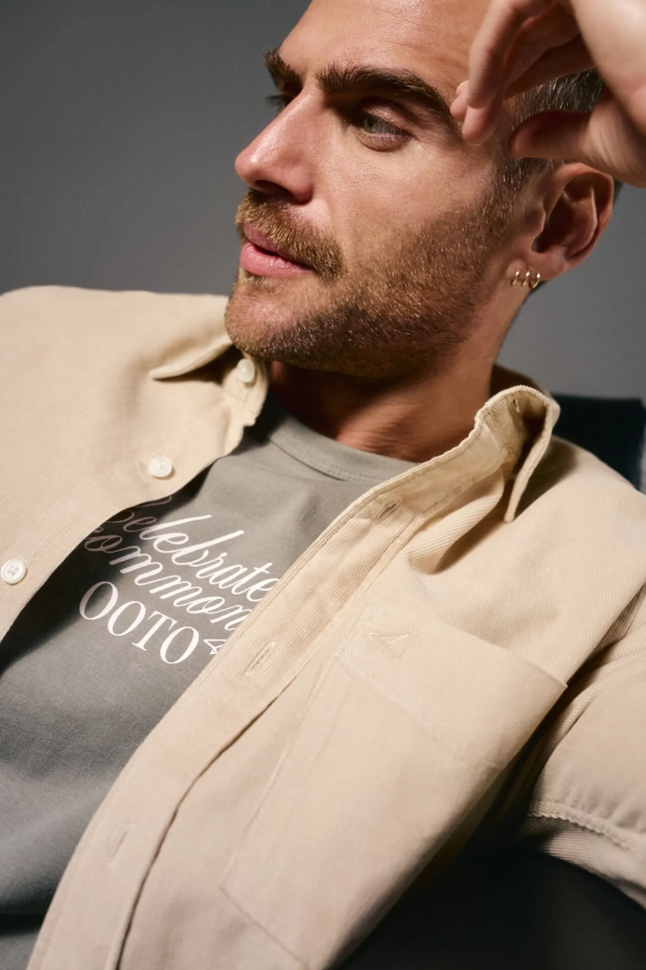 Camisa micropana lisa