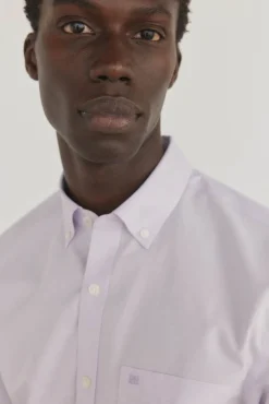 Camisa non iron + antimanchas lisa