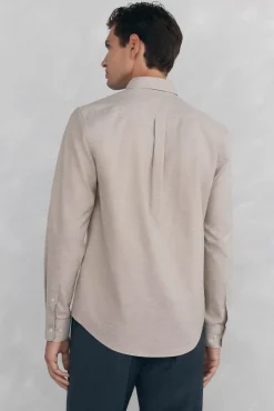 Camisa non iron oxford liso