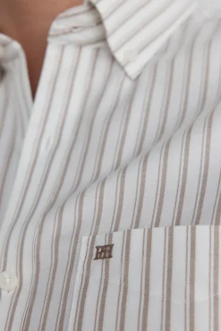 Camisa non iron oxford rayas