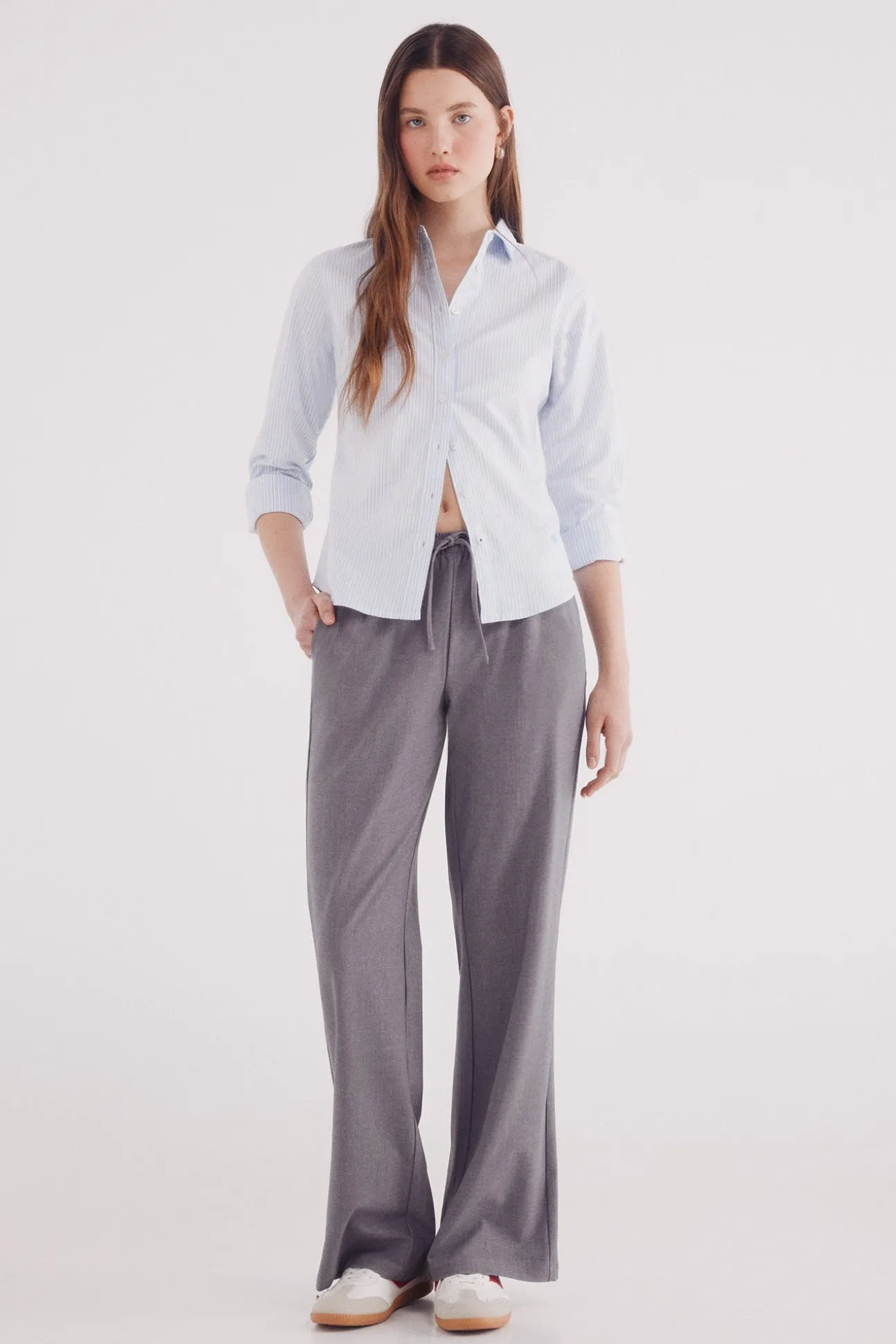 Camisa Oxford algodón