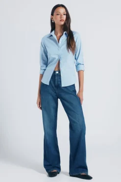 Camisa Oxford algodón