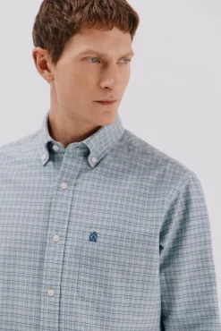 Camisa oxford cuadros
