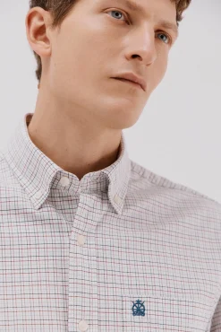 Camisa oxford cuadros