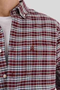 Camisa oxford cuadros