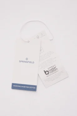 Camisa Oxford cuello abierto