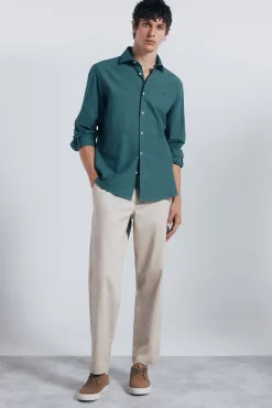 Camisa oxford ligero