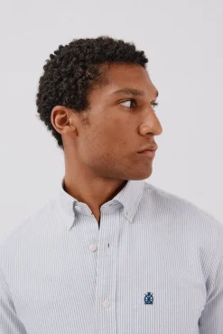 Camisa oxford raya candela