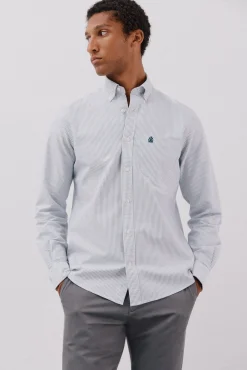 Camisa oxford raya candela