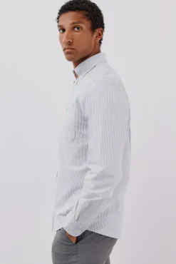 Camisa oxford raya candela