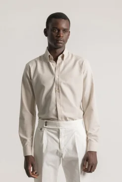 Camisa oxford slim fit