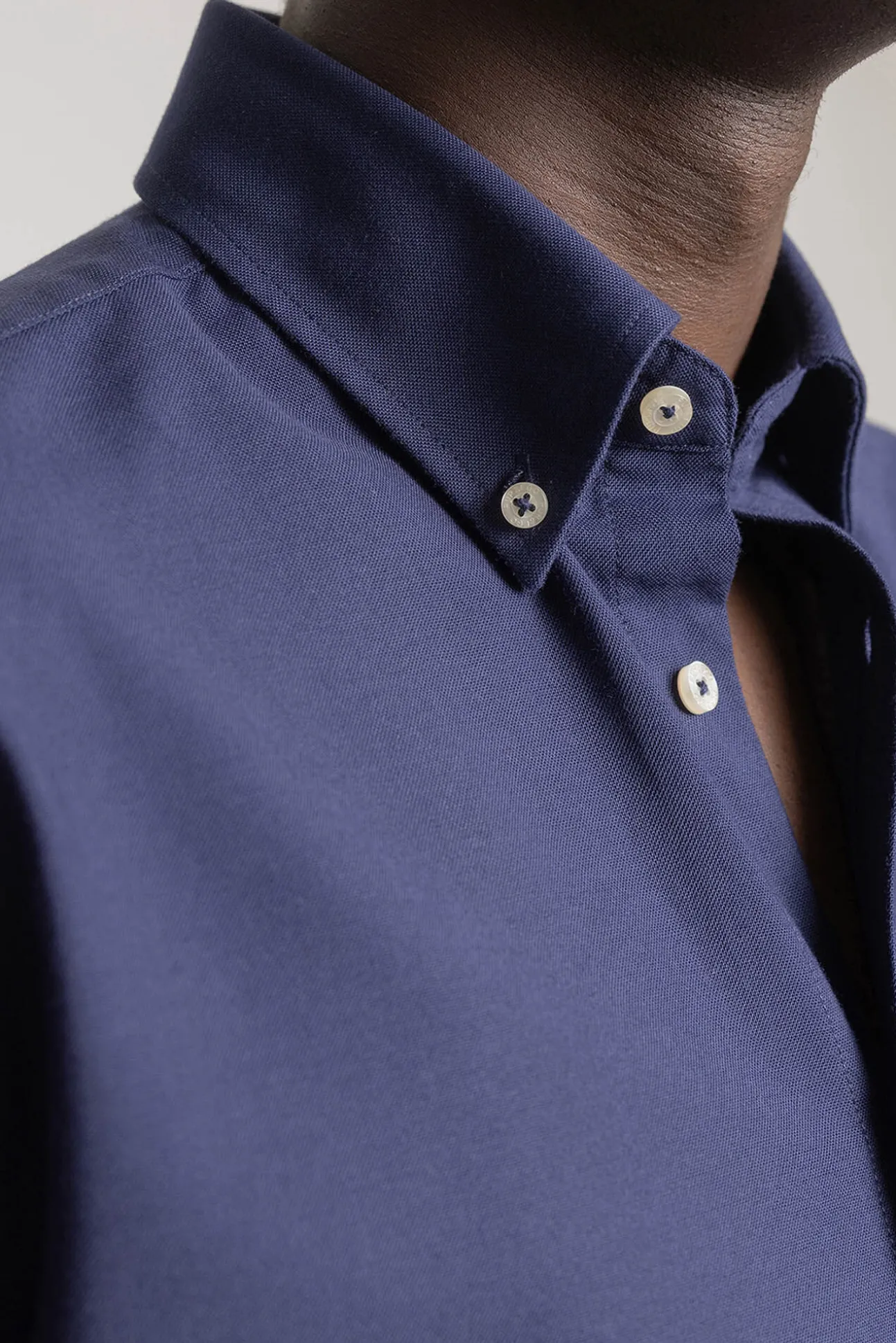 Camisa oxford slim fit