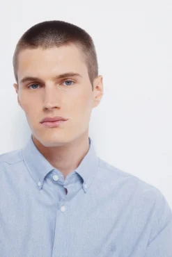 Camisa oxford tencel