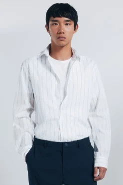 Camisa popelín rayas