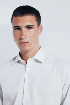 Camisa popelín rayas