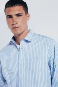 Camisa popelín rayas