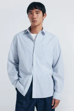 Camisa popelín rayas