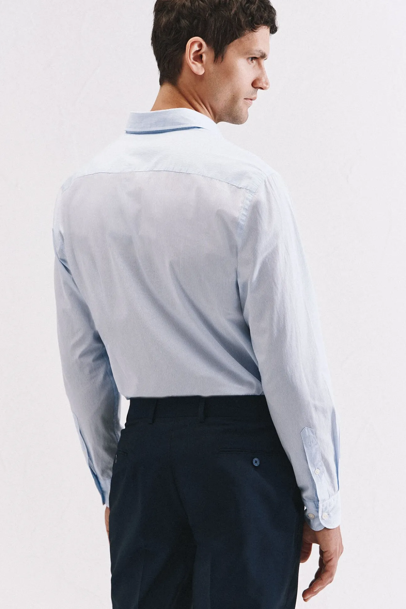 Camisa rayas algodón