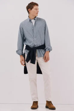 Camisa rayas popelín