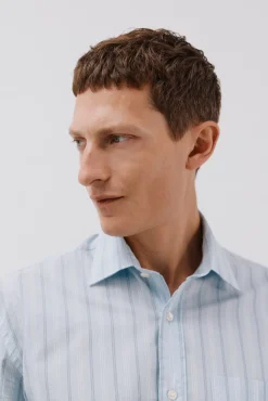 Camisa rayas popelín