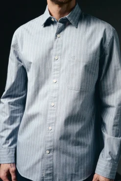 Camisa rayas twill