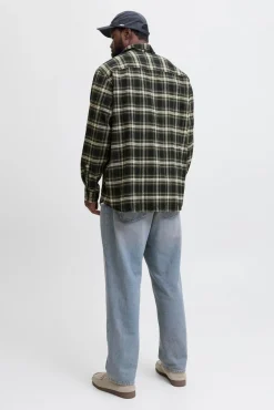 Camisa regular fit cuadros PLUS