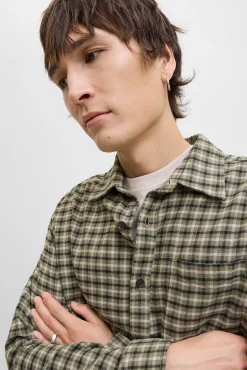 Camisa regular fit cuadros