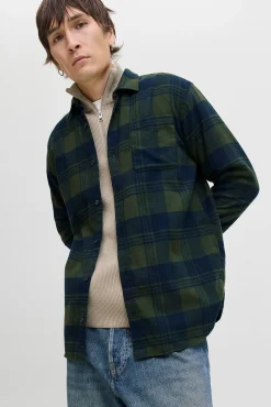 Camisa regular fit cuadros