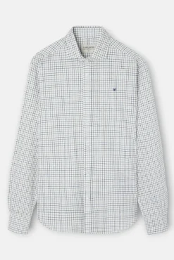 Camisa sport cuadro bicolor