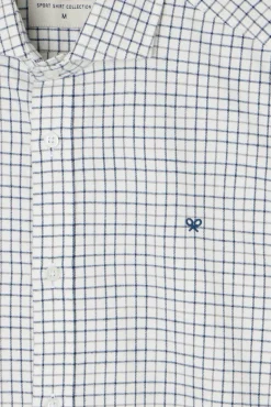 Camisa sport cuadro bicolor