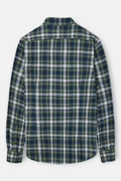 Camisa sport cuadro tartan bicolor