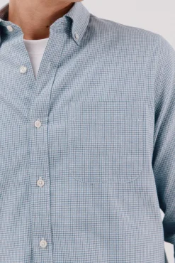 Camisa twill cuadros