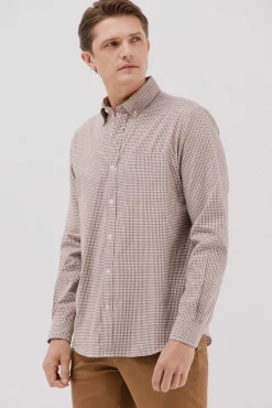 Camisa twill cuadros